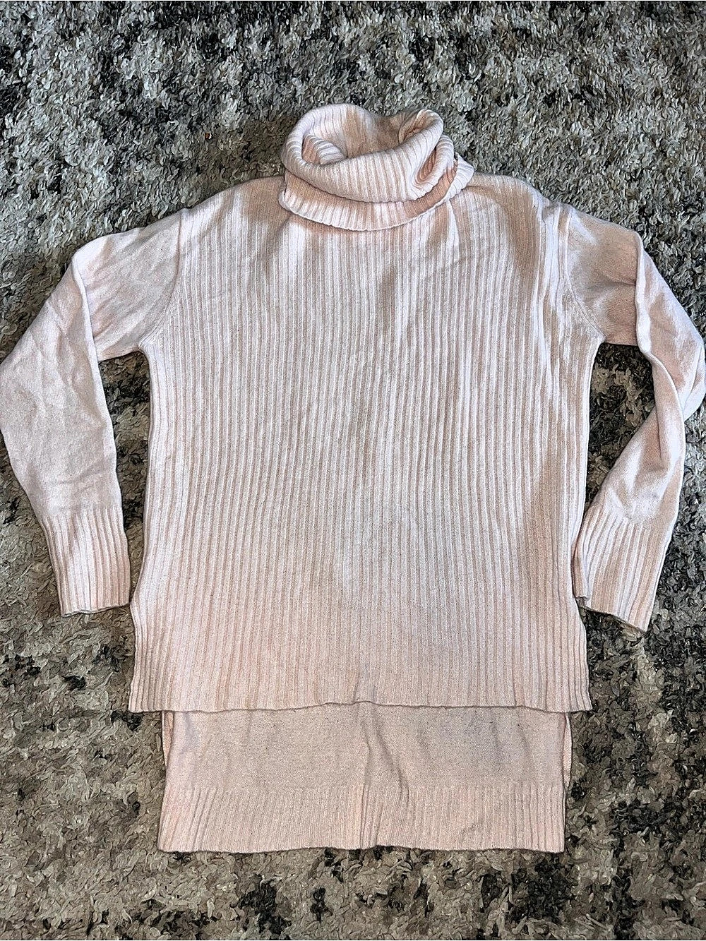 Sundance Cowl Neck Cashmere Sweater in Pink Size Medium